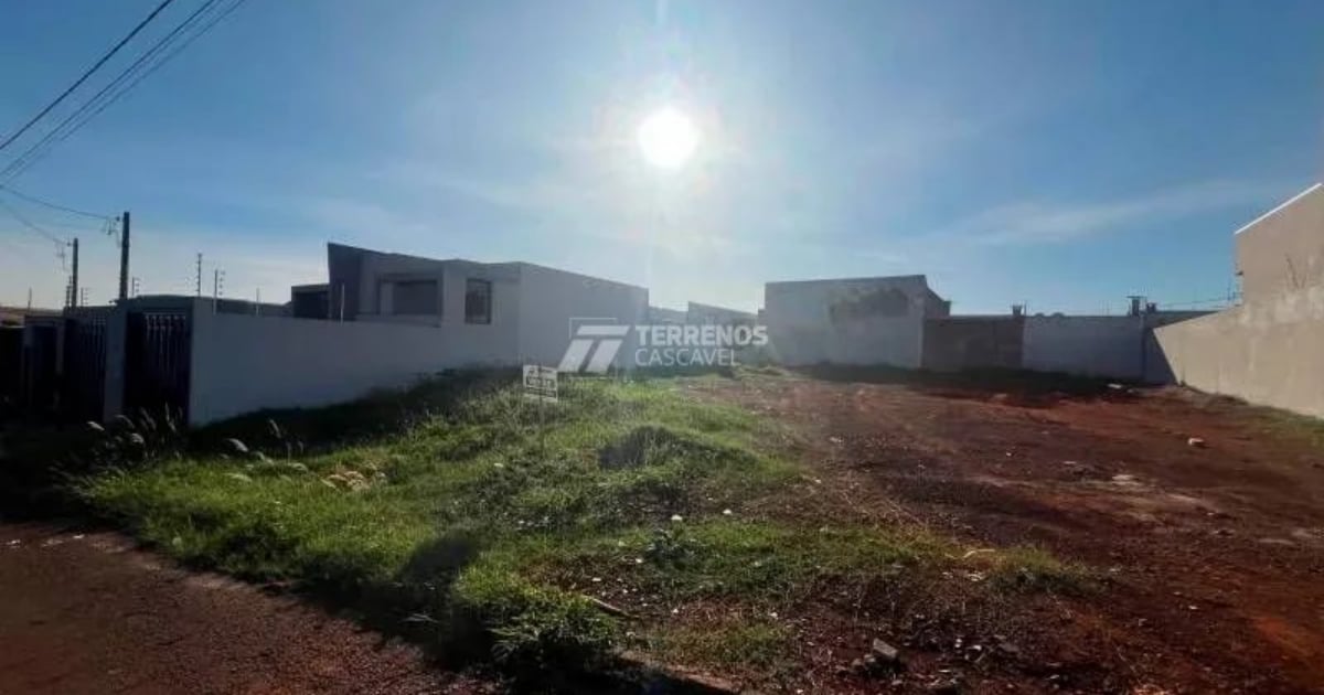Terreno à venda no Esmeralda | Imobiliária Terrenos Cascavel | Terrenos residenciais, comercviais e Rurais