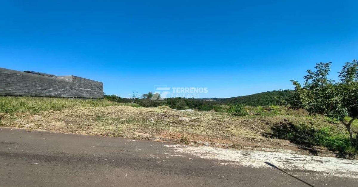 Terreno à venda no Veredas | Imobiliária Terrenos Cascavel | Terrenos residenciais, comercviais e Rurais